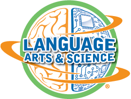 Language Arts and Sciences Logo